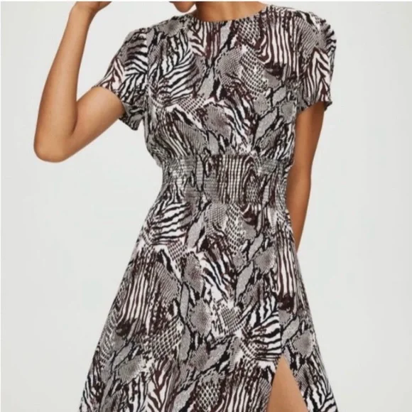 Wilfred Monochrome High Low Dress - Picture 2 of 8